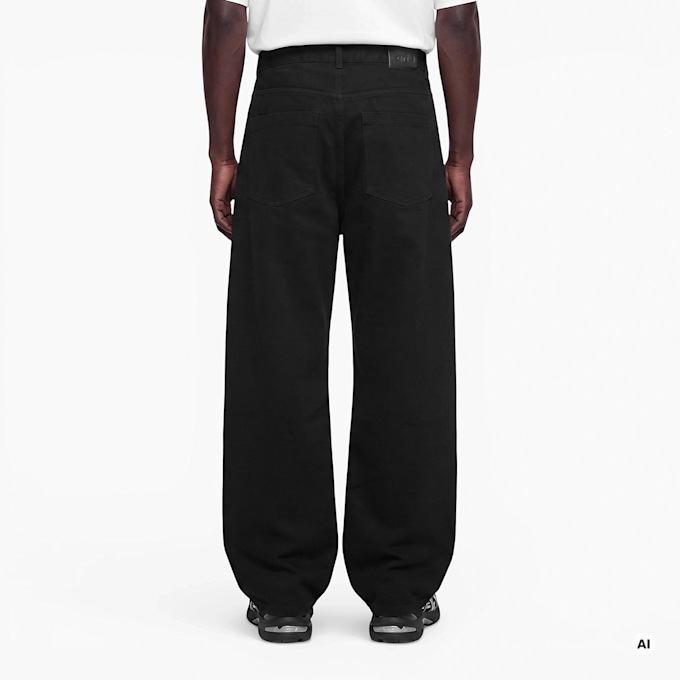 Arte Antwerp Baggy Jeans black denim Undefined Color 107092 3