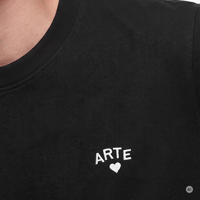 Arte Antwerp Arte Heart T-Shirt schwarz 107100 4