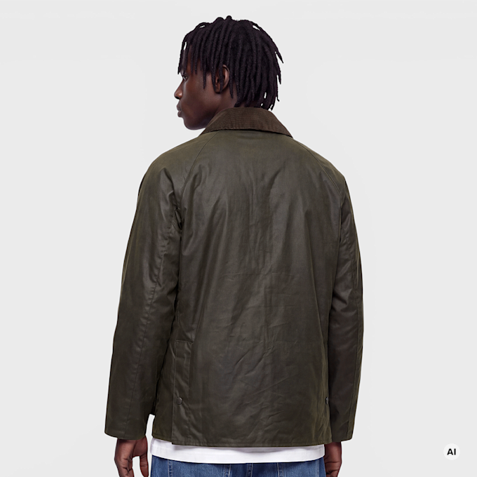 Barbour Barbour Bedale Wax Jacket sage Undefined Color 107331 3