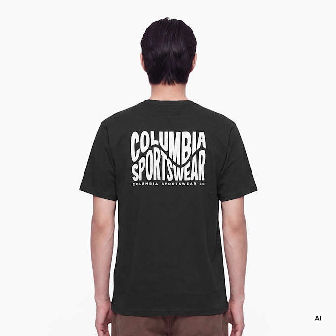 Columbia CSC™ Heavyweight Back Graphic Tee zwart 107390 3