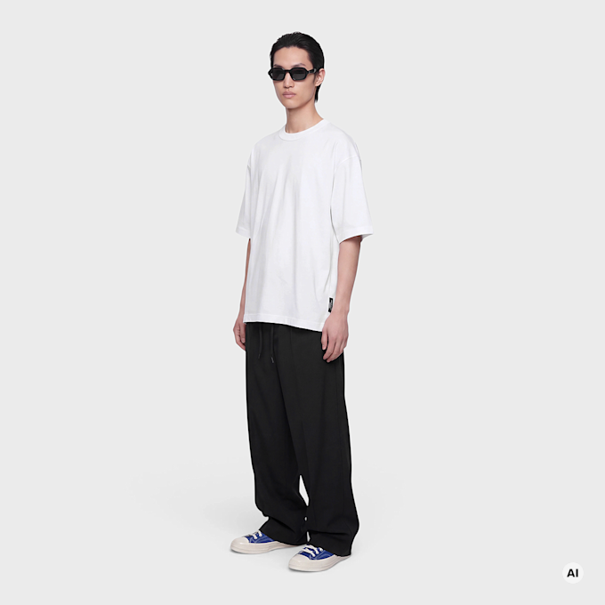 Comme des Garcons Homme T-Shirt Weiß 107609 2