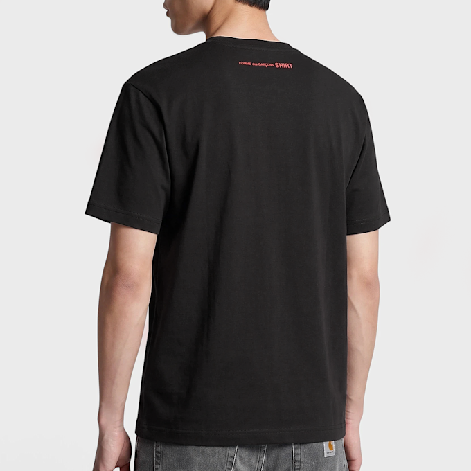 Comme des Garcons Shirt T-Shirt aus Baumwolle Schwarz 107621 3