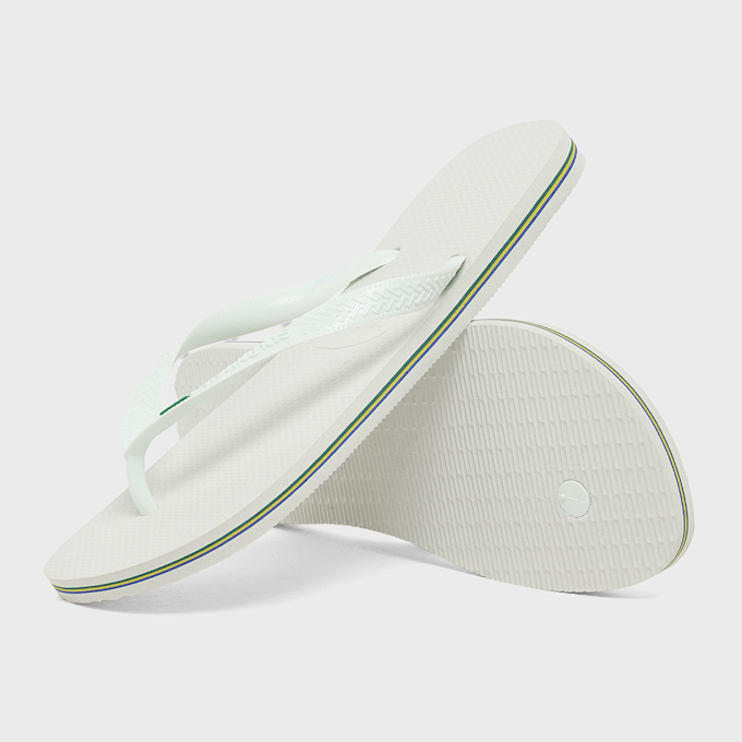 Havaianas Brasil Logo wit 108473 6