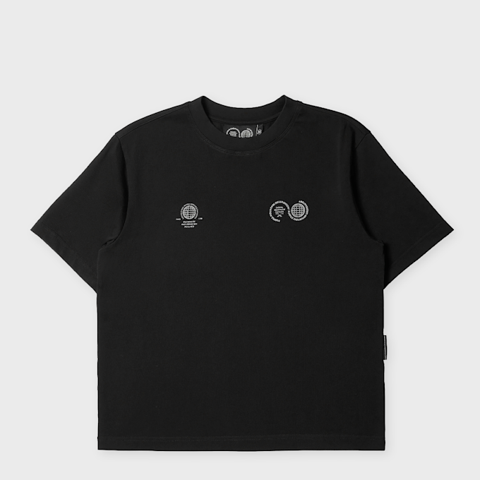 PURPLE MOUNTAIN OBSERVATORY Globe SS Tee zwart 126152 1