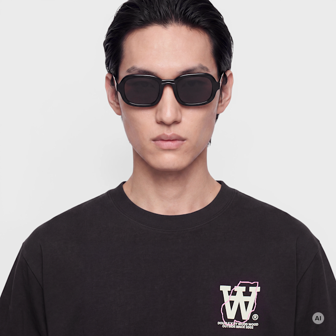 Wood Wood Liam Map Tee black Undefined Color 126009 4