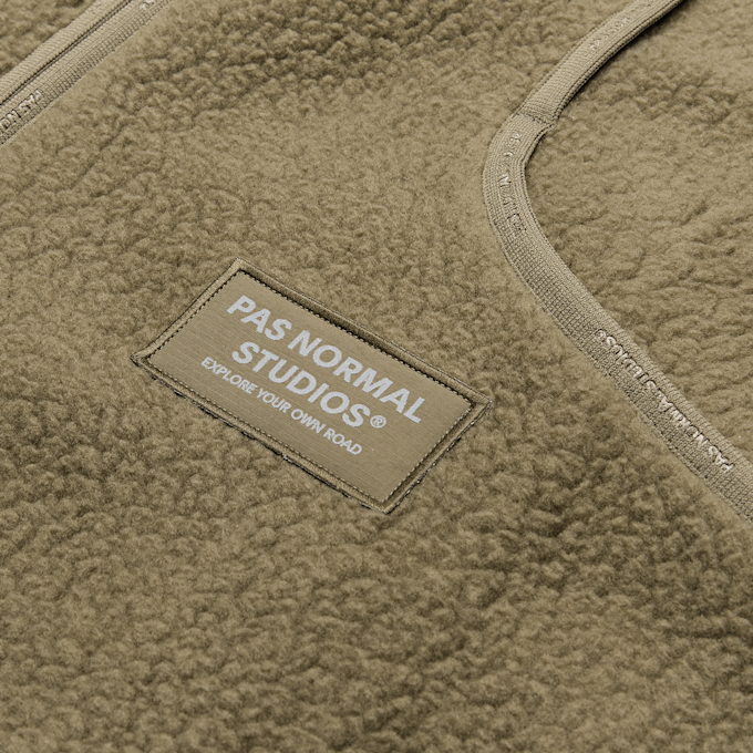 Pas Normal Studios Off-Race Pile Fleece Vest Beige 139187 5