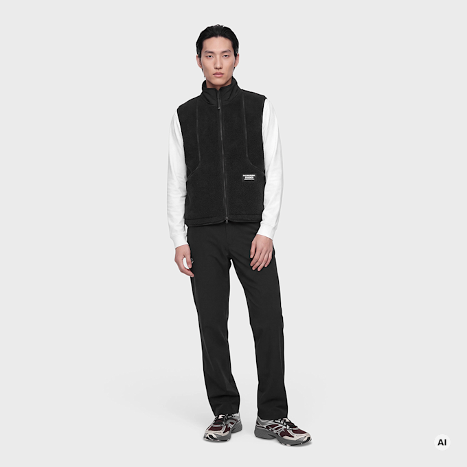 Pas Normal Studios Off-Race Pile Fleece Vest black 139190 2