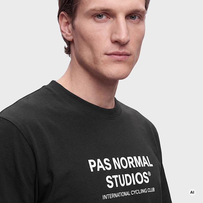 Pas Normal Studios Off-Race Logo T-Shirt Schwarz 139191 3
