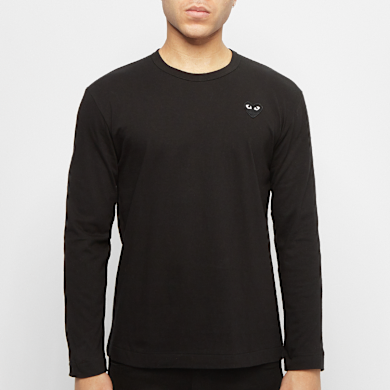 Buy Comme des Garcons Play Play Black Heart Long Sleeve T-Shirt in