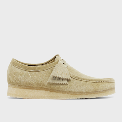 Buy Clarks Originals Wallabee Maple Suede in beige | 26155515