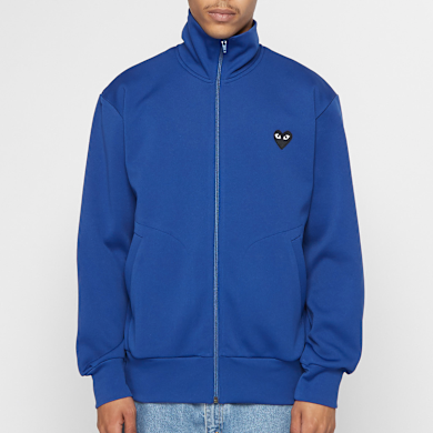 Buy Comme des Garcons Play Play Sweatshirt Big Heart in blue Buy Comme des Garcons Play Play Sweatshirt Big Heart in blue