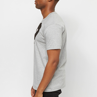 Buy Comme des Garcons Play Mens T-Shirt Short Sleeve Knit in grey