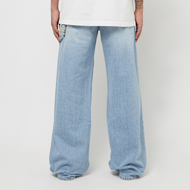Buy 1017 ALYX 9SM Wide Leg Jeans With Buckle in blue