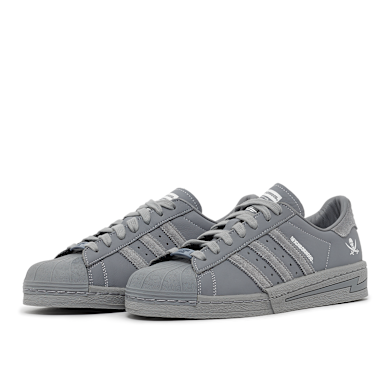 Buy adidas Originals x NEIGHBORHOOD Superstar in grey/grey/ftwwht