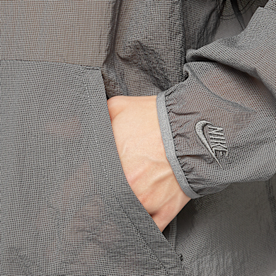 Buy Nike Tech Pack Woven Mesh Pullover in iron grey/iron grey