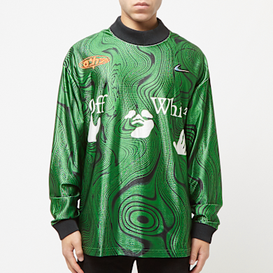 Nike×Off-white Men’s jersey ブラック/グリーン Buy Nike x Off-White Nrg Dri-Fit All Over Print Jersey in kelly