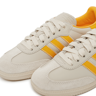 adidas gazelle silver green womens Adidas x Humanrace Samba Shoes – Extra Butter main image 0