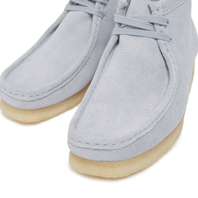 Buy Clarks Originals Wmns Wallabee Boot in blue | 26176563 | solebox