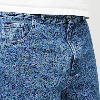 Buy Sky High Farm Perennial Logo Denim Pants Woven in blue