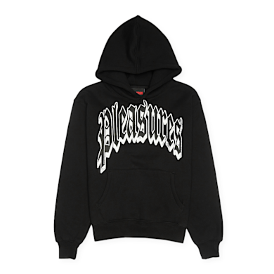 ℳ Buy Pleasures Twitch Hoodie in black | P24SP027-BLACK | solebox