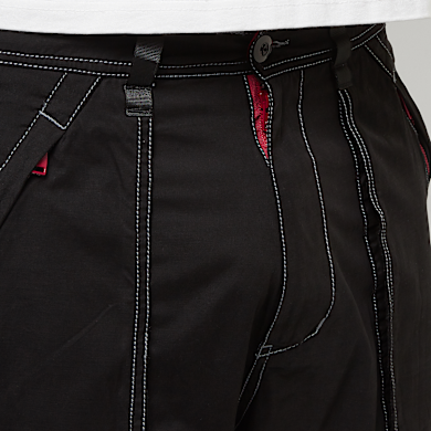 Buy Pleasures Public Utility Pants in zwart | P24SP038-BLACK | solebox