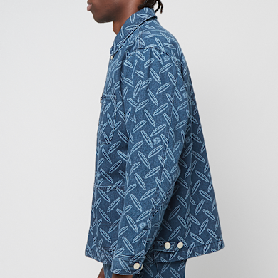 BoTT 24SS セットアップPlate Denim Jacket&pants Buy BoTT Plate Denim Jacket in blue | PLATEDENIMJACKETWBLUE-SS24