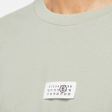 Buy MM6 Maison Margiela T-Shirt in green | SH0GC0033-S24312-700