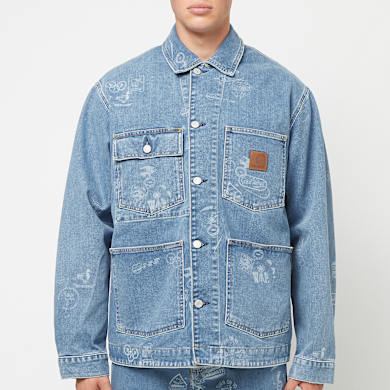 Buy Carhartt WIP Stamp Jacket in print blue | I033743-2LN35 | solebox
