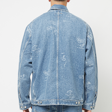 Buy Carhartt WIP Stamp Jacket in print blue | I033743-2LN35 | solebox