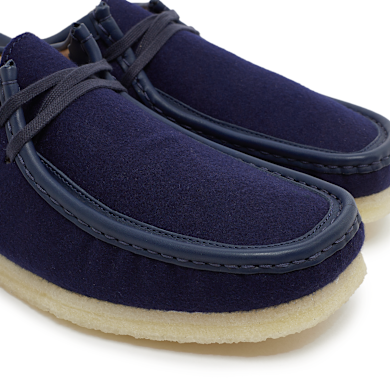 Buy Clarks Originals Wallabee in blue | 26178225 | solebox