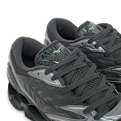 Buy Mizuno Wave Prophecy LS in black sand/black/metallic gray