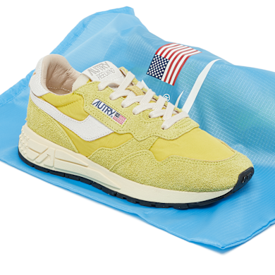 Buy Autry Wmns Reelwind Low in nylon/crack wht/btrcup | WWLWNC13