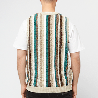 【新品タグ付き】Nala Summer Knit Vest サイズ S Buy thisisneverthat Striped Knit Vest in multi-colour
