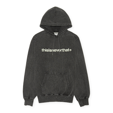 Buy thisisneverthat T-Logo LT Hoodie in grey | TN250TSWHO01-WBK