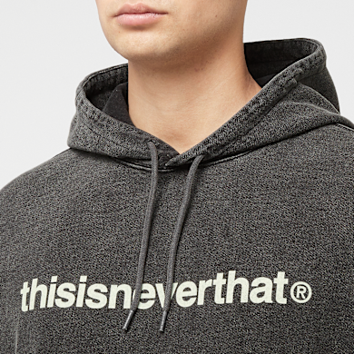 Buy thisisneverthat T-Logo LT Hoodie in grey | TN250TSWHO01-WBK