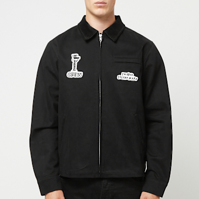 Buy solebox x Lufthansa x Stefan Marx Workwear Jacket in zwart