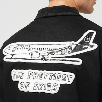 Buy solebox x Lufthansa x Stefan Marx Workwear Jacket in zwart