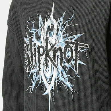 Buy Pleasures x Slipknot Spit Thermal Long Sleeve in green
