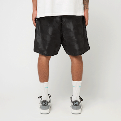 Buy A Bathing Ape 1st Camo Bathing Ape Logo Shorts in black
