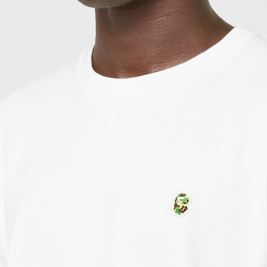 Buy A Bathing Ape ABC Camo One Point Tee in white