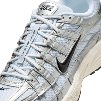 Buy Nike P-6000 in white/black-metallic silver-flt silver | CD6404