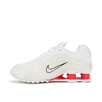 Buy Nike Wmns Shox R4 in white/white-phantom-picante red | AR3565