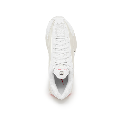 Buy Nike Wmns Shox R4 in white/white-phantom-picante red | AR3565