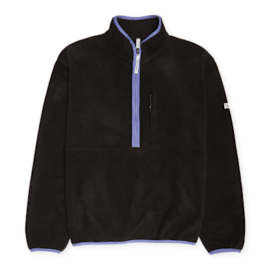 Buy thisisneverthat Half Zip Fleece Pullover in black