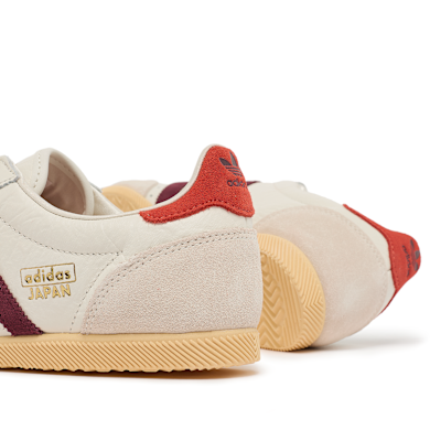 adidas Japan Sneaker (OFF White/Shadow Red/Orange Tint - 7.5)