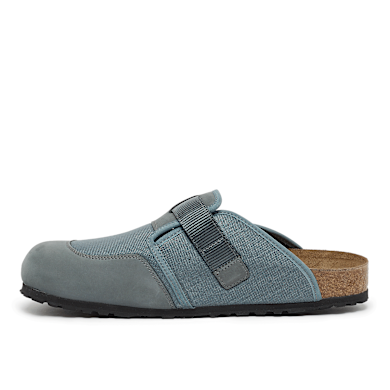 Buy Birkenstock Boston Nova Tex in basalt gray bg | 1029083 | solebox