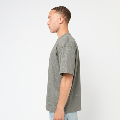 Buy Pleasures Onyx Glitter Shirt in grijs | P25SU023-GREY | solebox