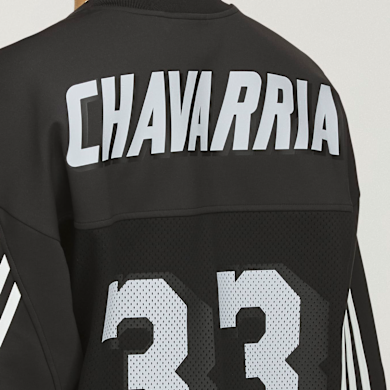 Buy adidas Originals x Willy Chavarria Football Jersey in black