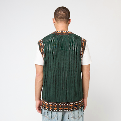 Buy adidas Originals x Clot Crochet Vest in green | JP1606 | solebox