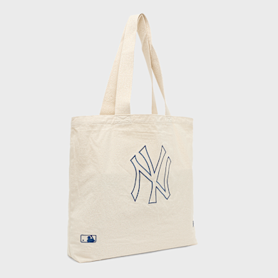 Buy New Era MLB Light Canvas Tote Bag New York Yankees in beige